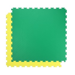 Tatami SportMat Profi 100 x 100 x 2 cm - žluto zelená