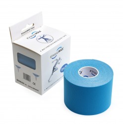 KineMAX 4Way Stretch Tape (tejpy) 5m x 5cm, modrá