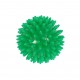MVS masážní míček ježek - středně tvrdý / ø 7 cm / zelená